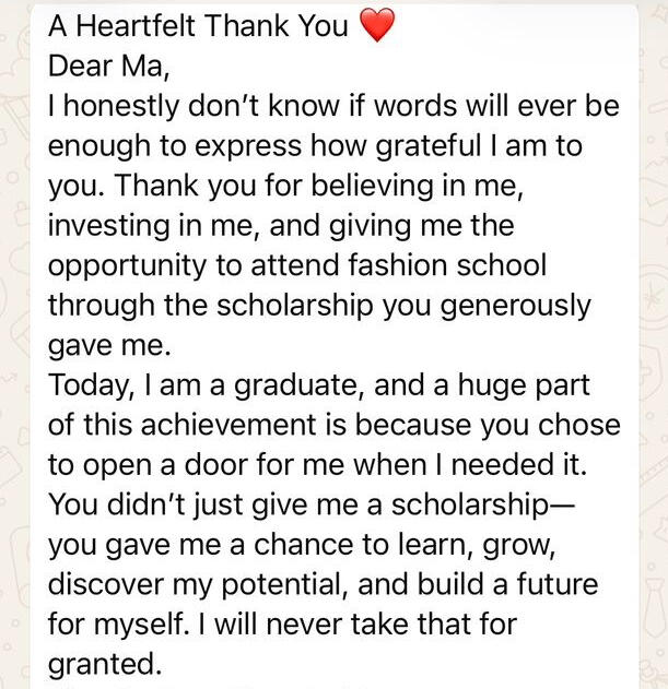Grateful Student